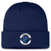 St. Louis Blues Fanatics Authentic Pro Training Camp Cuffed Knit Hat