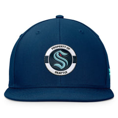 Seattle Kraken Fanatics Authentic Pro Training Camp Snapback Hat