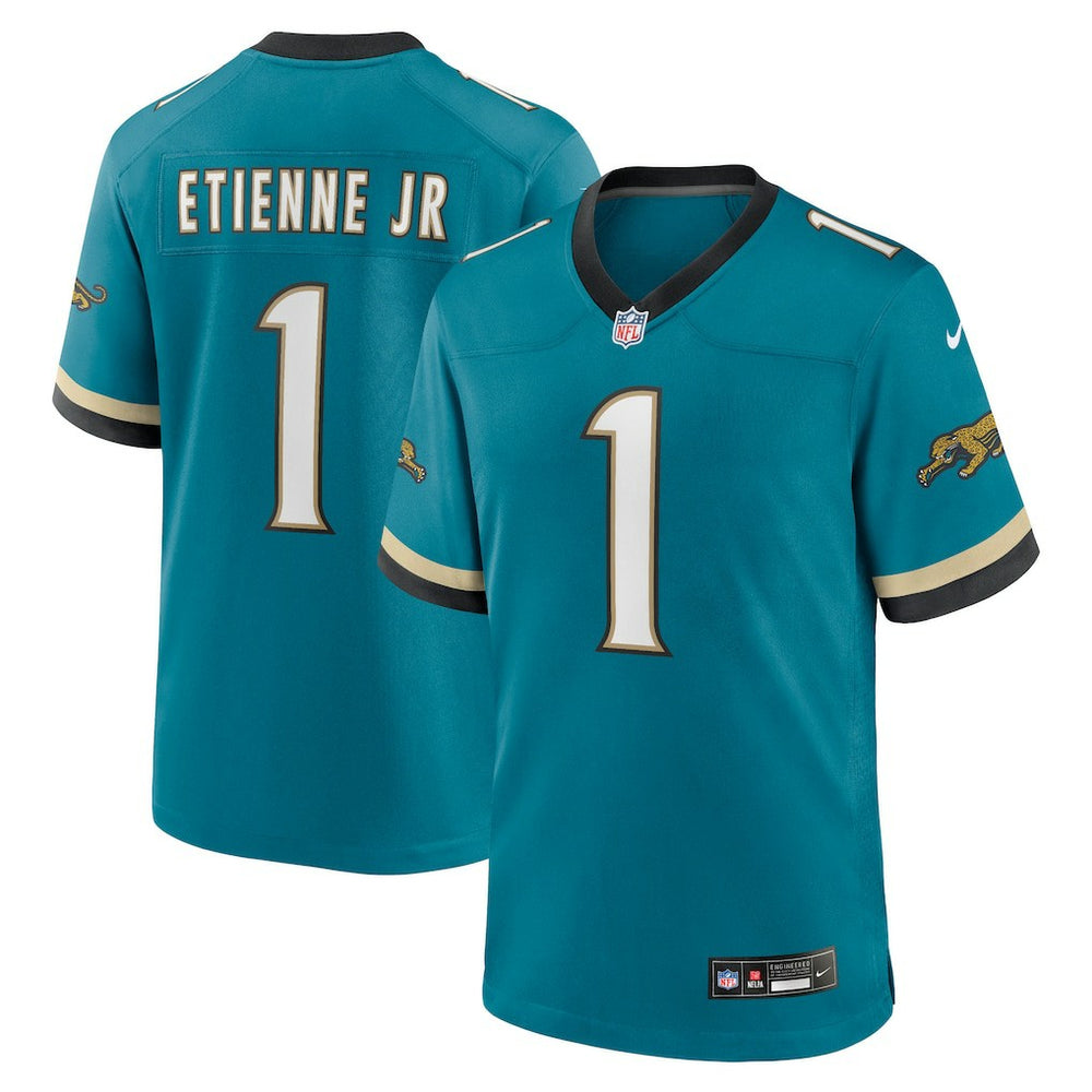 NFL Jacksonville Jaguars Travis Etienne Jr Prowler Throwback Player Game Jersey