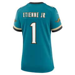 NFL Jacksonville Jaguars Travis Etienne Jr Women's Prowler Throwback Game Jersey
