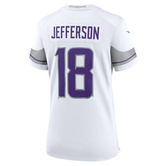 NFL Minnesota Vikings Justin Jefferson Women's Alternate Game Player Jersey