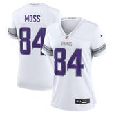 NFL Minnesota Vikings Randy Moss Women's Alternate Retired Player Game Jersey