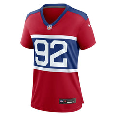 NFL New York Giants Michael Strahan Women's Alternate Retired Player Game Jersey