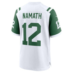 NFL New York Jets Joe Namath Classic Alternate Retired Player Game Jersey