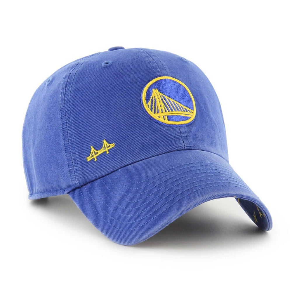 Golden State Warriors '47 Women's Confetti Undervisor Clean Up Adjustable Hat sale - Royal | 47 brand online