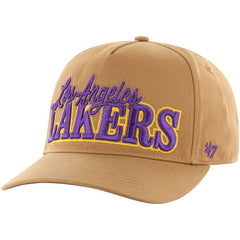 Los Angeles Lakers '47 Barnes Hitch Adjustable Hat - Tan | 47 brand cheap
