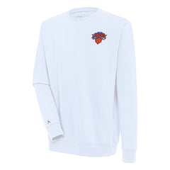 New York Knicks Antigua Victory Pullover Sweatshirt - White cheap