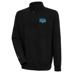NFL Detroit Lions Antigua Victory Quarter-Zip Pullover Top