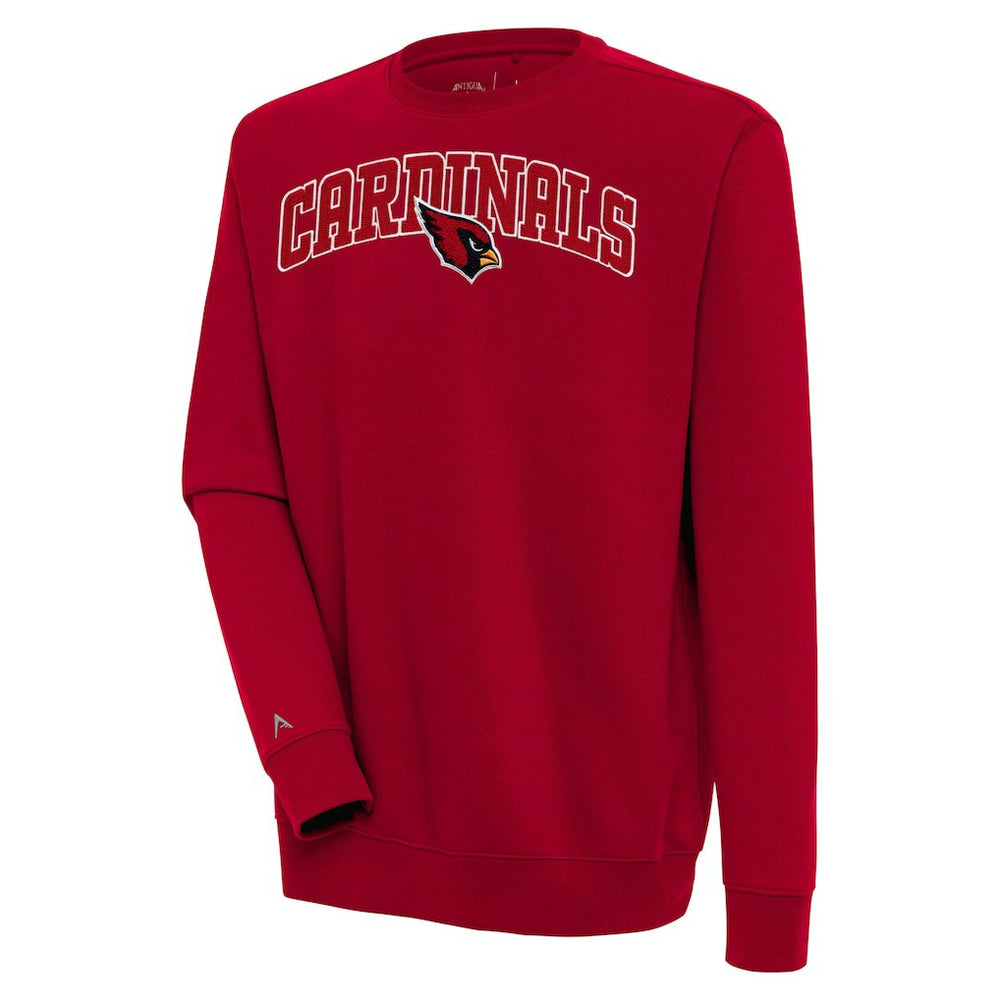 NFL Arizona Cardinals Antigua Victory Chenille Pullover Sweatshirt