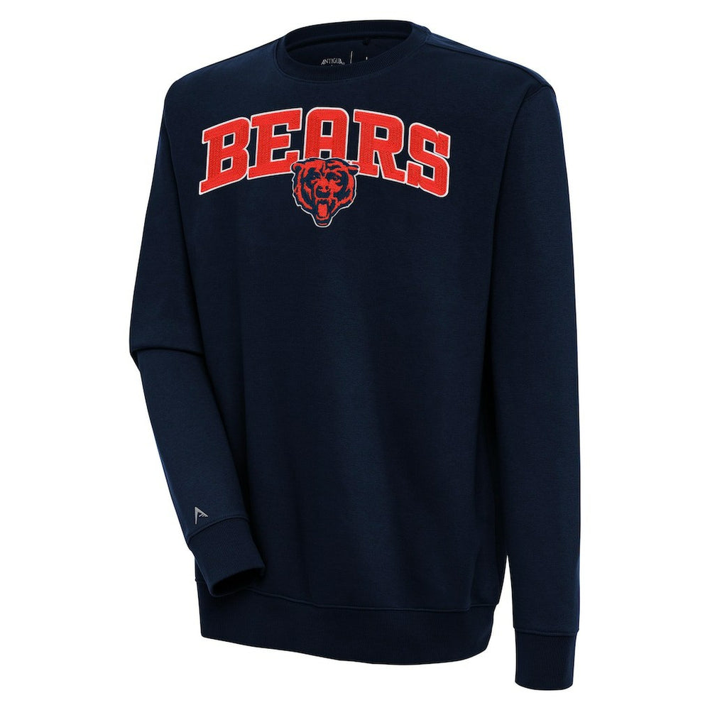 NFL Chicago Bears Antigua Victory Chenille Pullover Sweatshirt