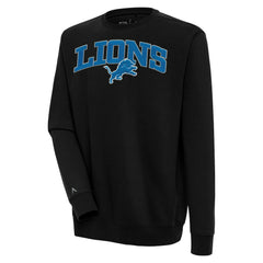 NFL Detroit Lions Antigua Victory Chenille Pullover Sweatshirt