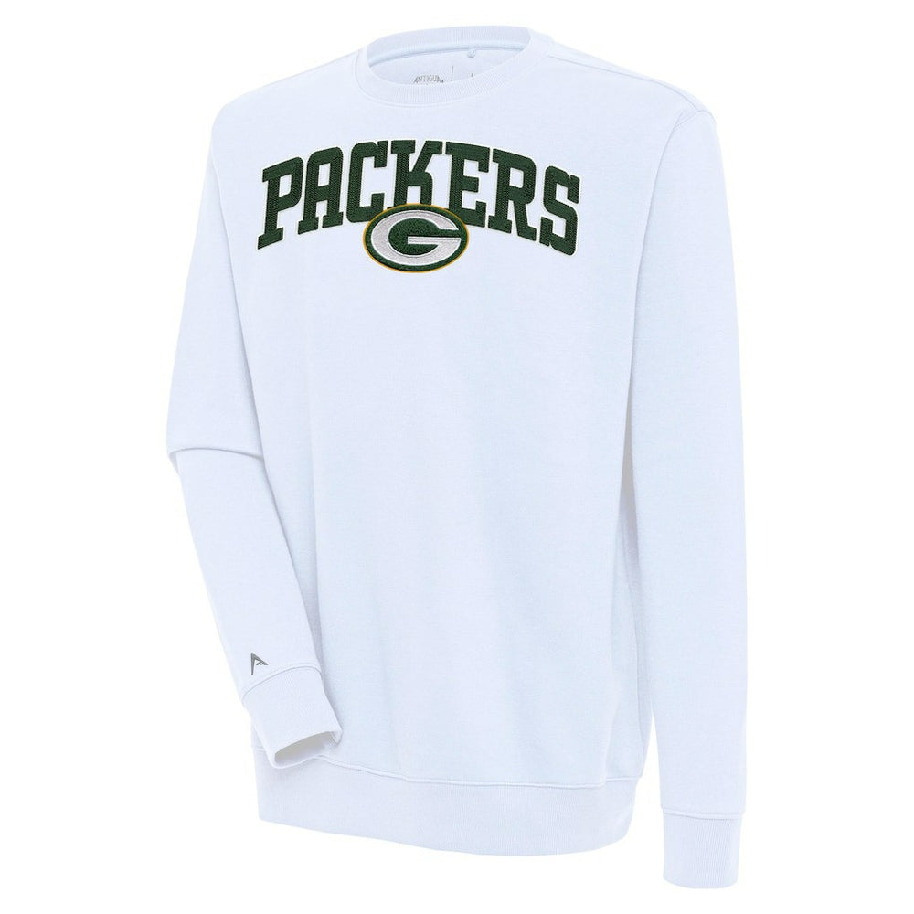 NFL Green Bay Packers Antigua Victory Chenille Pullover Sweatshirt