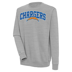 NFL Los Angeles Chargers Antigua Victory Chenille Pullover Sweatshirt