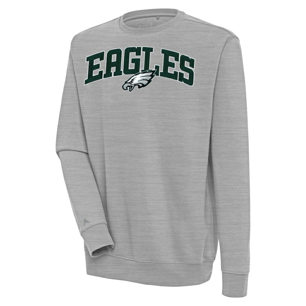 NFL Philadelphia Eagles Antigua Victory Chenille Pullover Sweatshirt