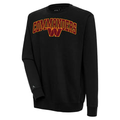 NFL Washington Commanders Antigua Victory Chenille Pullover Sweatshirt