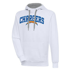 NFL Los Angeles Chargers Antigua Victory Pullover Hoodie