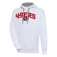 NFL San Francisco 49ers Antigua Victory Pullover Hoodie