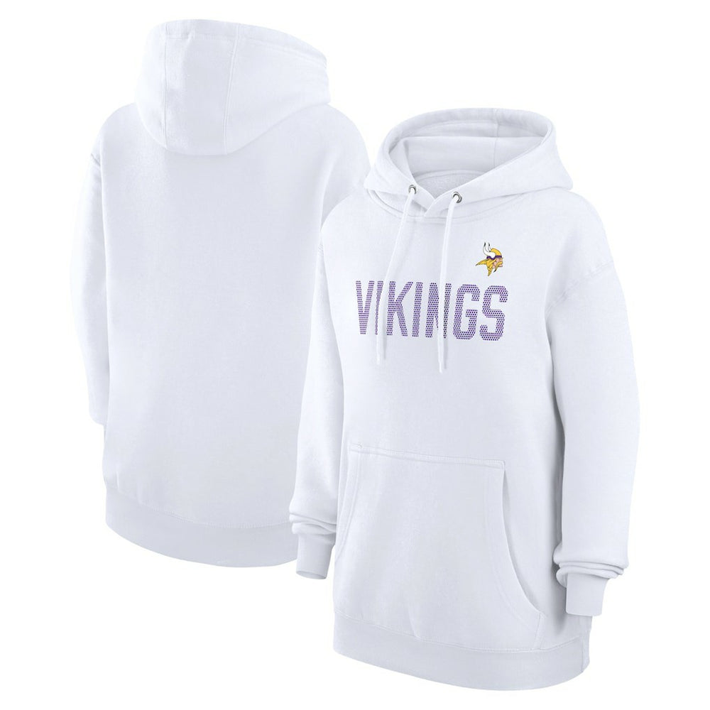 NFL Minnesota Vikings G-III 4Her by Carl Banks Women's Dot Print Pullover Hoodie