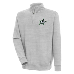 Dallas Stars Antigua Victory Quarter-Zip Pullover Top