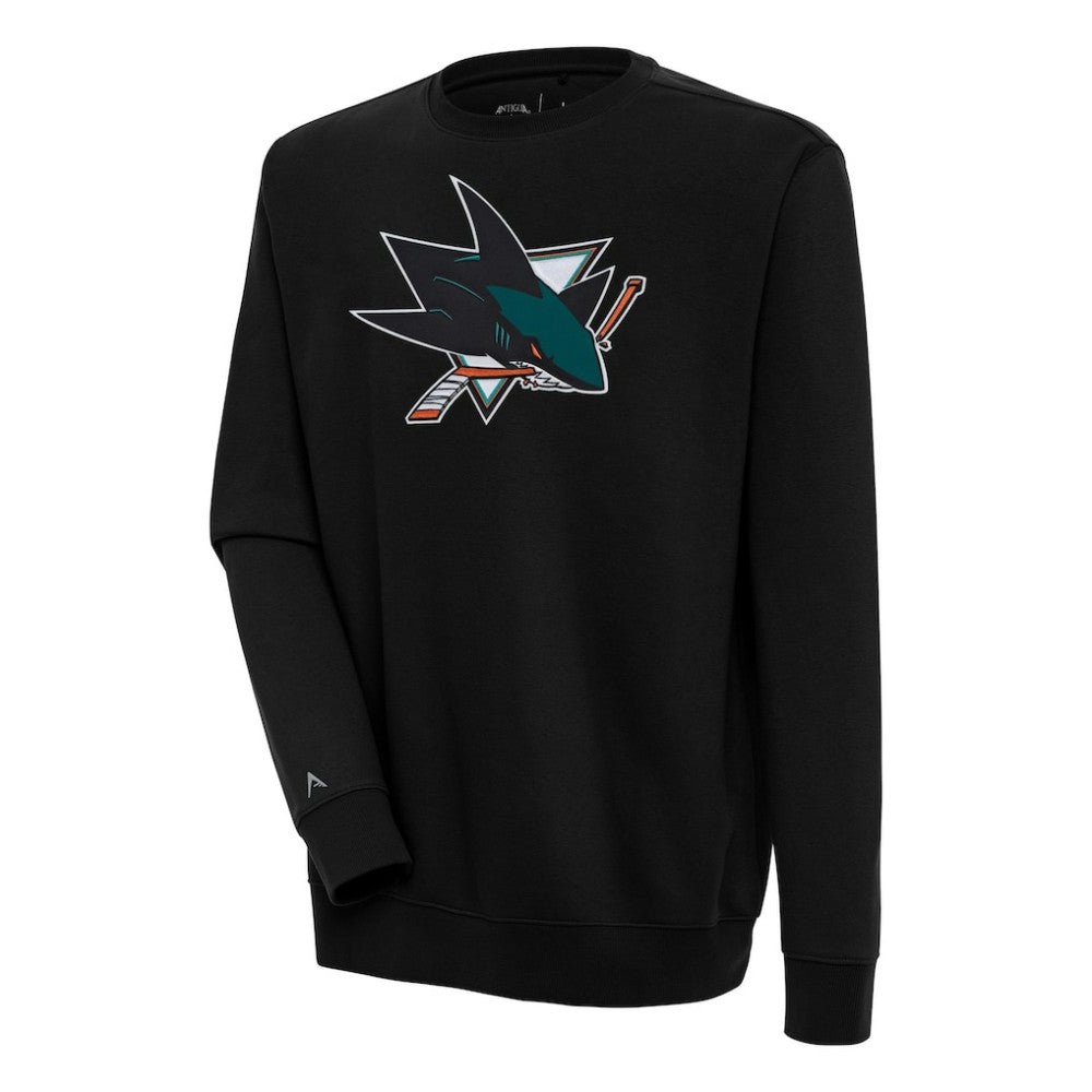 San Jose Sharks Antigua Victory Pullover Sweatshirt