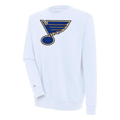 St. Louis Blues Antigua Victory Pullover Sweatshirt