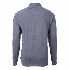 NFL Detroit Lions Cutter & Buck Big & Tall Adapt Eco Knit Quarter-Zip Pullover Top