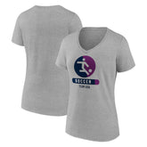 US Soccer Women's Radiating Victory V-Neck T-Shirt / Soccer Discount