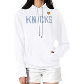 New York Knicks G-III 4Her by Carl Banks Women's Dot Print Pullover Hoodie - White sale