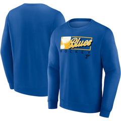 St. Louis Blues Fanatics Focus Fleece Pullover Sweatshirt