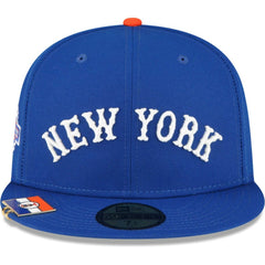 New York Yankees City Flag 59FIFTY Fitted Hat - Royal | New Era