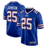 NFL Buffalo Bills Ty Johnson Team Game Jersey