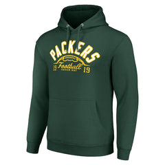 NFL Green Bay Packers Starter Unisex Half Ball Team Fleece Pullover Hoodie