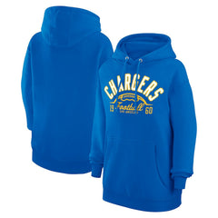NFL Los Angeles Chargers Starter Unisex Half Ball Team Fleece Pullover Hoodie