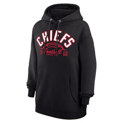 NFL Kansas City Chiefs Starter Unisex Half Ball Team Fleece Pullover Hoodie