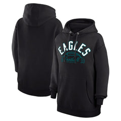 NFL Philadelphia Eagles Starter Unisex Half Ball Team Fleece Pullover Hoodie