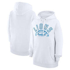 NFL Detroit Lions Starter Unisex Half Ball Team Fleece Pullover Hoodie