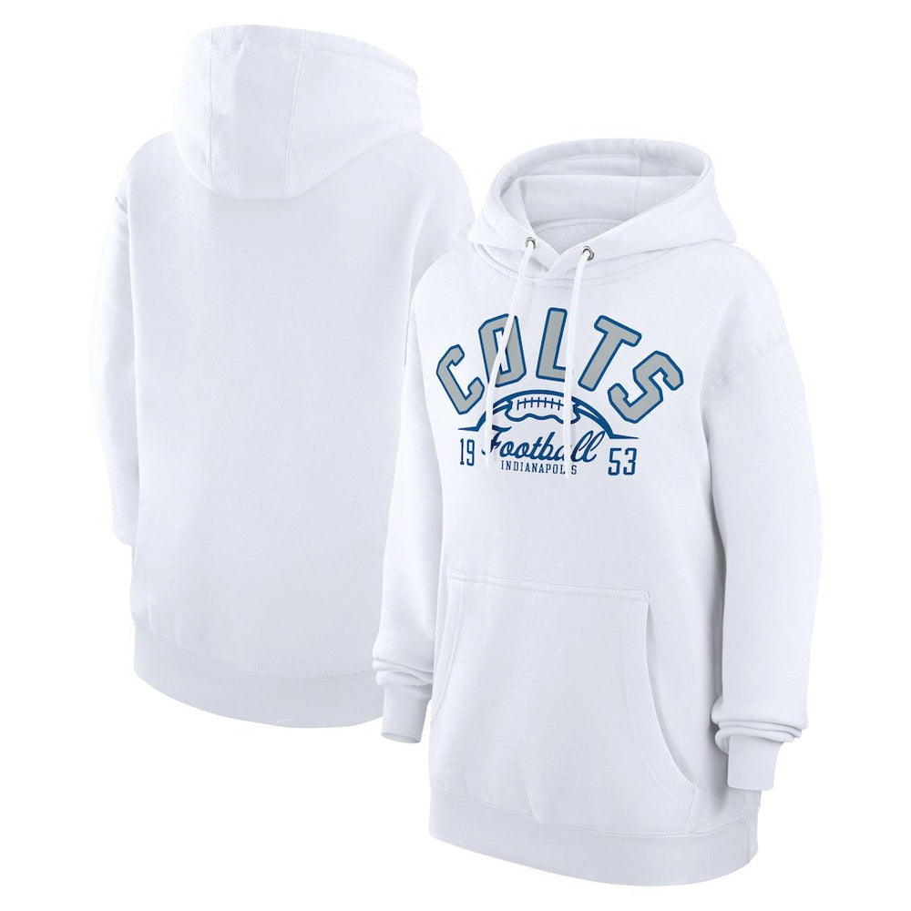 NFL Indianapolis Colts Starter Unisex Half Ball Team Fleece Pullover Hoodie