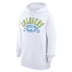 NFL Los Angeles Chargers Starter Unisex Half Ball Team Fleece Pullover Hoodie