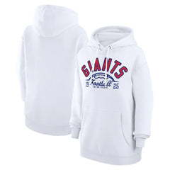 NFL New York Giants Starter Unisex Half Ball Team Fleece Pullover Hoodie