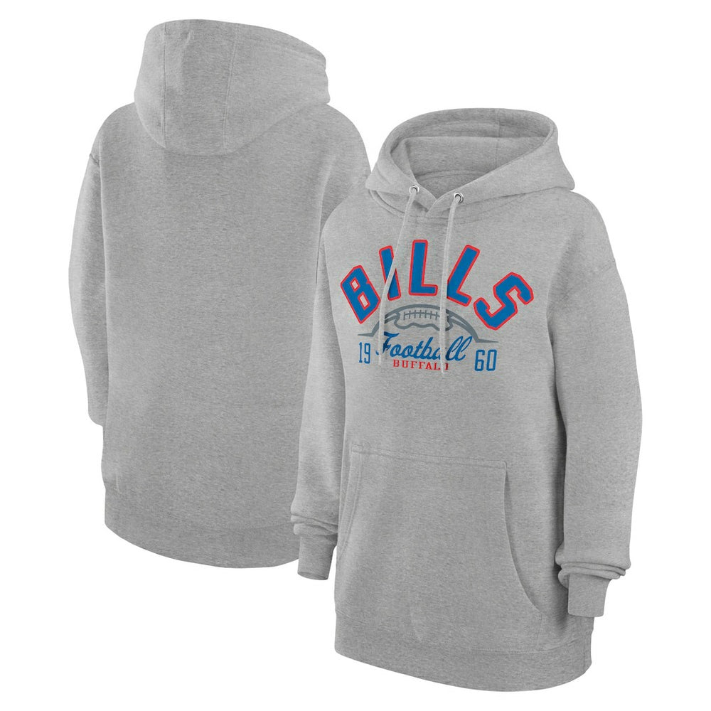 NFL Buffalo Bills Starter Unisex Half Ball Team Fleece Pullover Hoodie