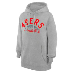 NFL San Francisco 49ers Starter Unisex Half Ball Team Fleece Pullover Hoodie