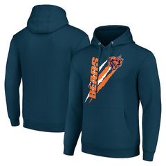 NFL Chicago Bears Starter Unisex Color Scratch Fleece Pullover Hoodie