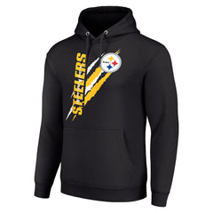 NFL Pittsburgh Steelers Starter Unisex Color Scratch Fleece Pullover Hoodie