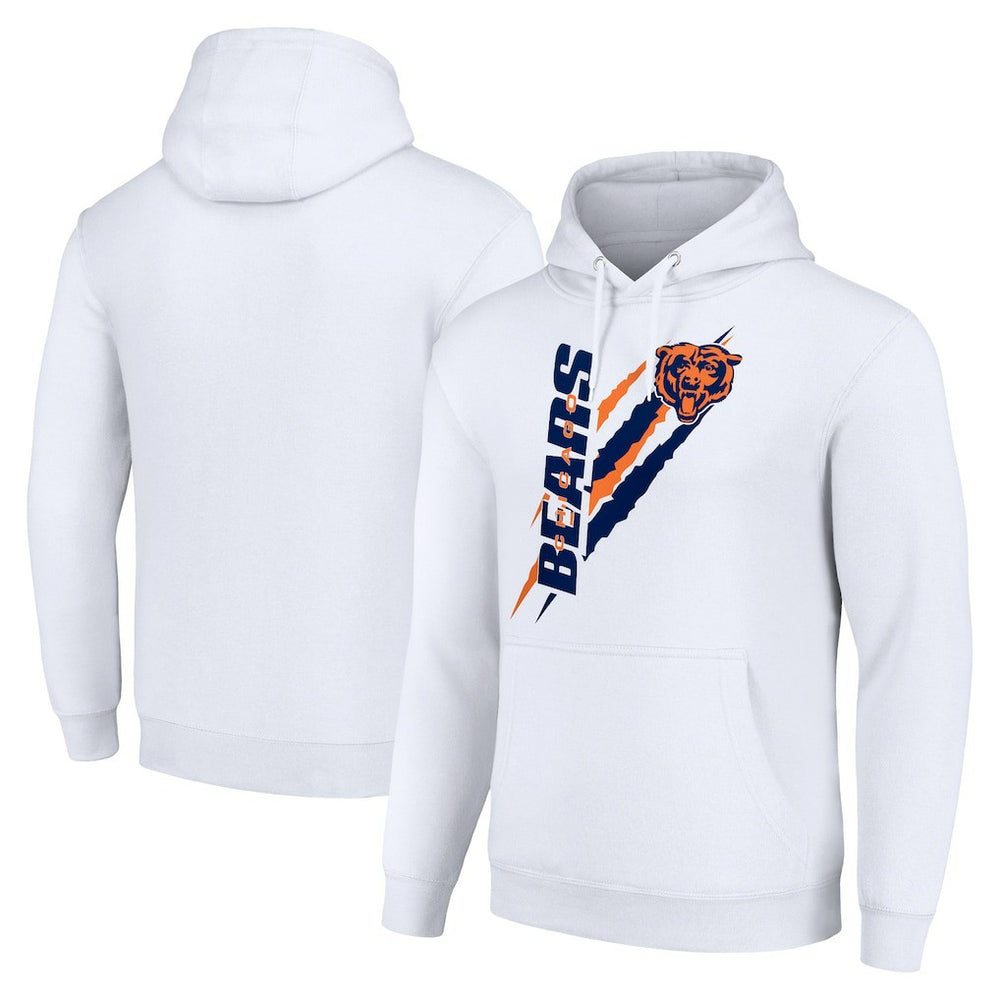 NFL Chicago Bears Starter Unisex Color Scratch Fleece Pullover Hoodie