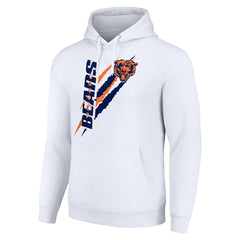NFL Chicago Bears Starter Unisex Color Scratch Fleece Pullover Hoodie