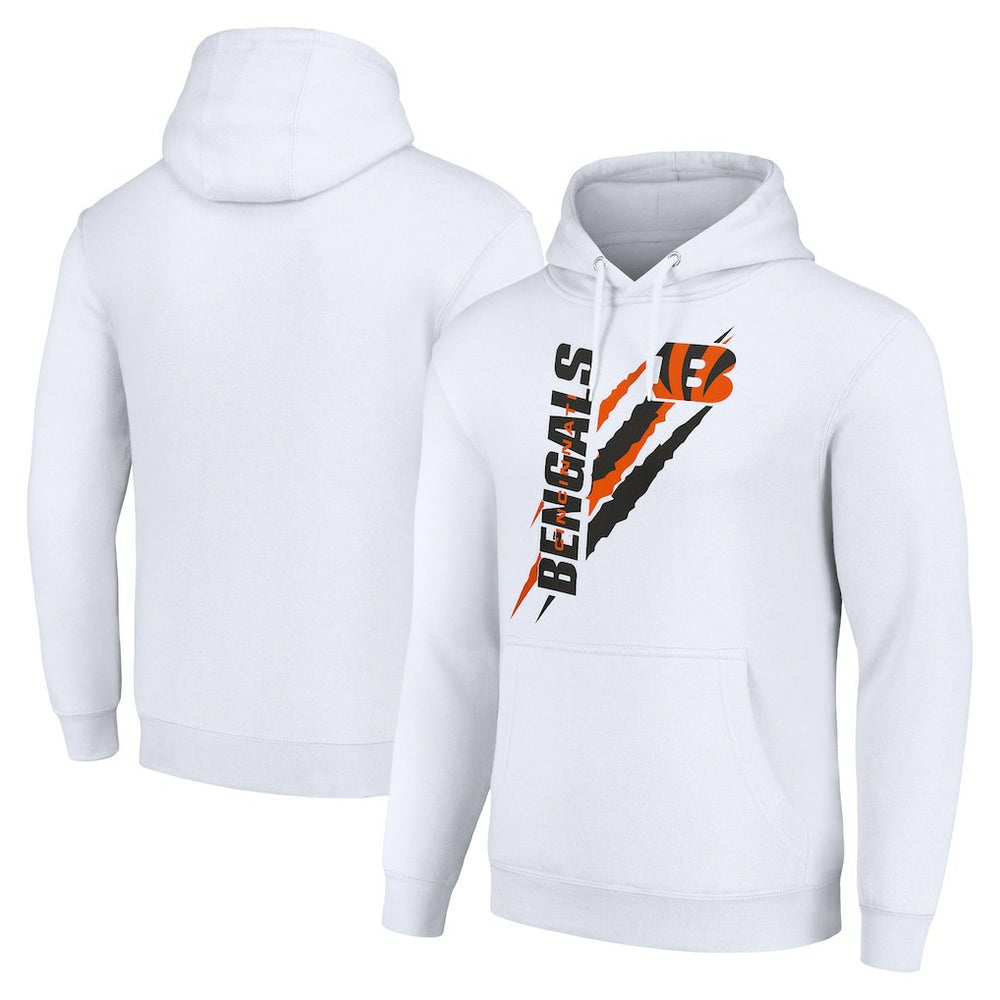 NFL Cincinnati Bengals Starter Unisex Color Scratch Fleece Pullover Hoodie