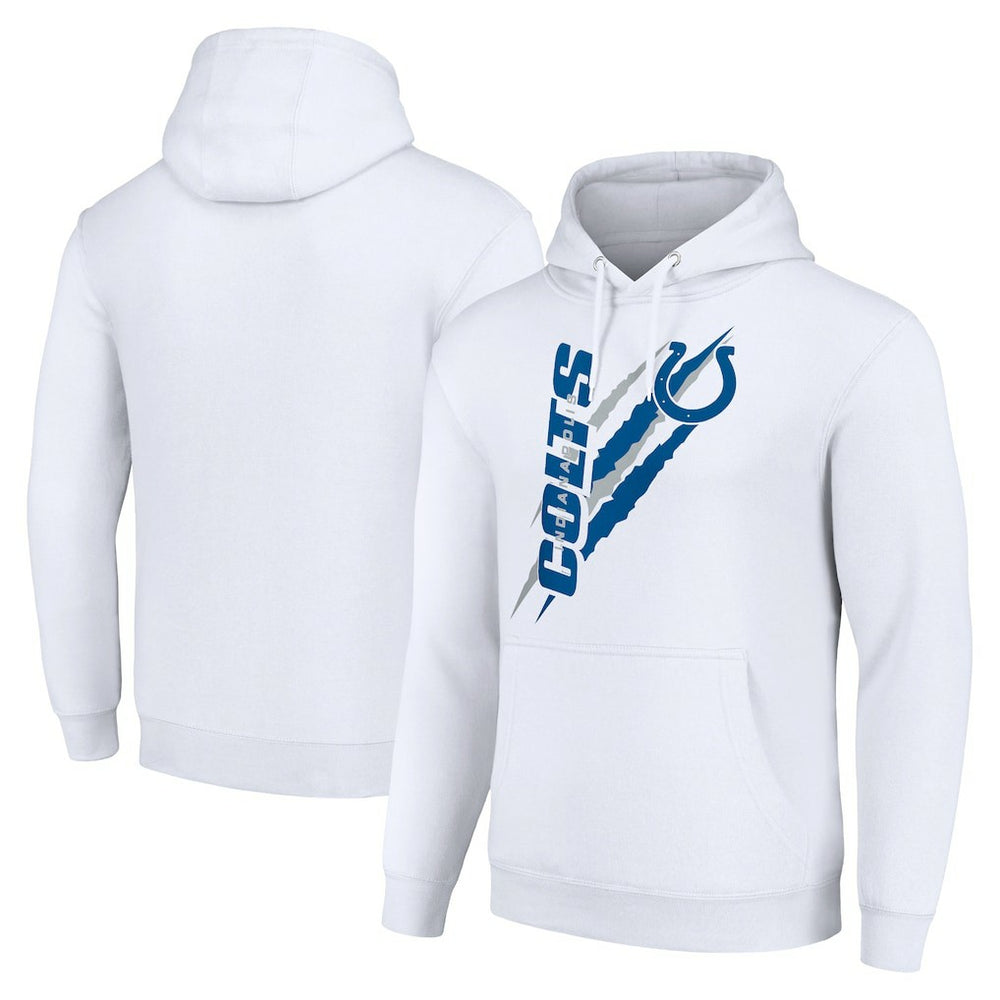 NFL Indianapolis Colts Starter Unisex Color Scratch Fleece Pullover Hoodie
