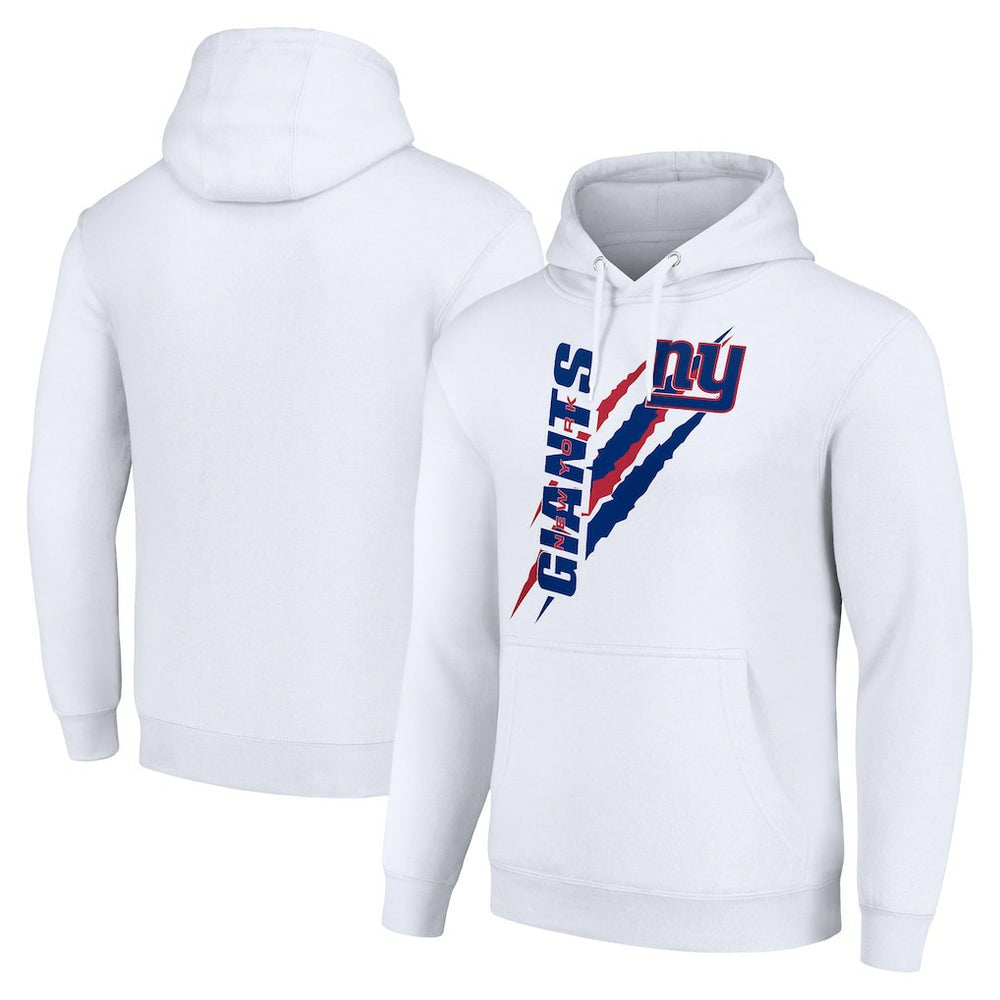 NFL New York Giants Starter Unisex Color Scratch Fleece Pullover Hoodie