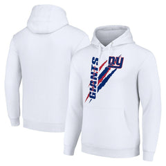 NFL New York Giants Starter Unisex Color Scratch Fleece Pullover Hoodie