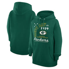 NFL Green Bay Packers Starter Unisex Arch Team Fleece Pullover Hoodie
